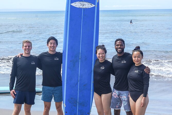 2 Hour Private Group Surf Lesson in Lahaina Maui - In-Water Coaching: wave-pushing and real-time fixes
