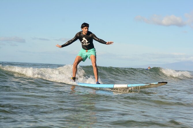 Group Surf Lesson at Kalama Beach in Kihei - Meeting at 1900 S Kihei Rd: Getting Ready Without the Stress