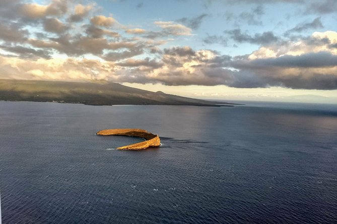 Maui Circle Island-PRIVATE-Air Tour for 2-5: Waterfalls & Lava! - Front Street from above to Olowalu: city meets shoreline