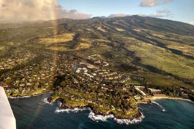 Maui Circle Island-PRIVATE-Air Tour for 2-5: Waterfalls & Lava! - Maui lava fields and Haleakala’s base: the volcanic scale moment
