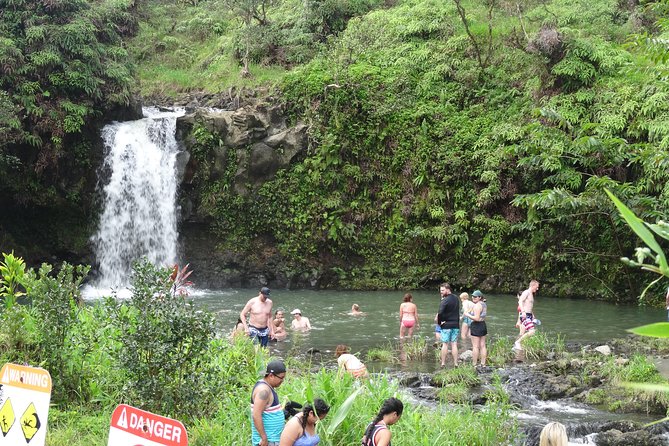 Maui: Famous Road to Hana Waterfalls and Lunch by Mercedes Van - Wailua Valley, Kaumahina, and rainbow eucalyptus: small stops with real meaning