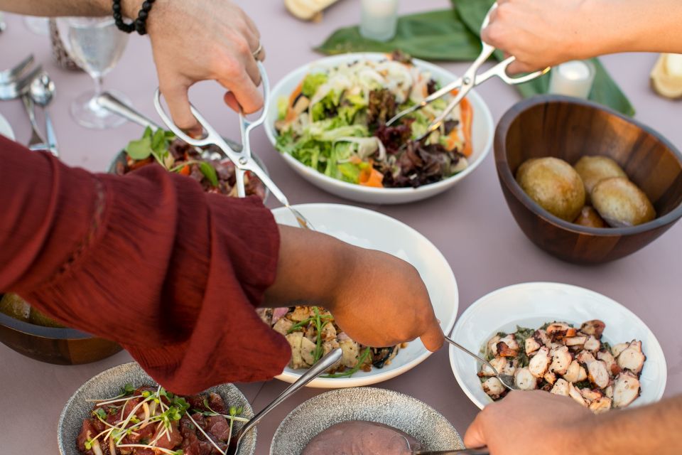 Maui: Feast at Mokapu Farm-to-Table Luau in Wailea - The show: hula dancers and fire knife performance