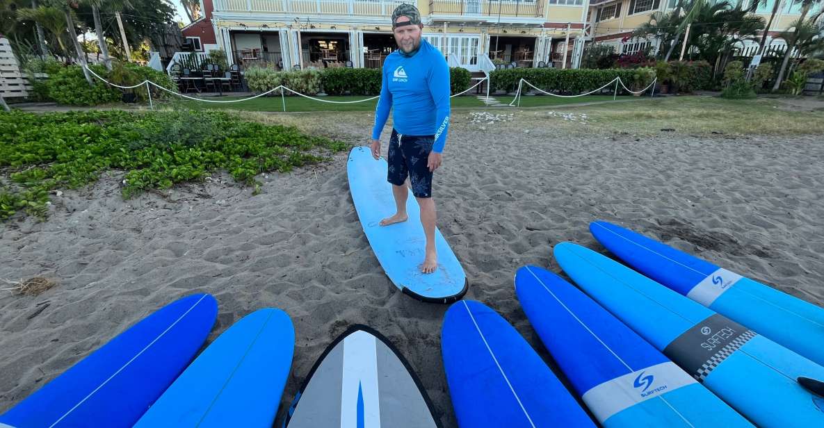 Maui Lahaina Group Surf Lesson - That first 15-minute land lesson sets your whole session up
