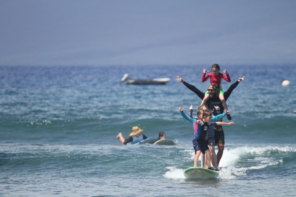 Maui Lahaina Group Surf Lesson - Surf technique you’ll use right away (not someday)