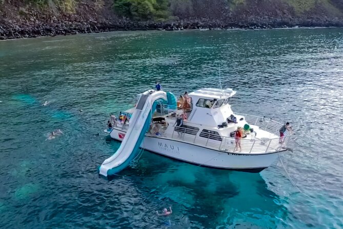 Maui: Molokini & Turtle Town Snorkel & Waterslide Adventure - Breakfast and lunch that actually fuel snorkeling