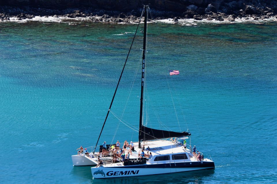 Maui: Snorkeling and Sailing Adventure with Buffet Lunch - Honolua Bay Marine Reserve: the snorkeling stop that drives the whole tour