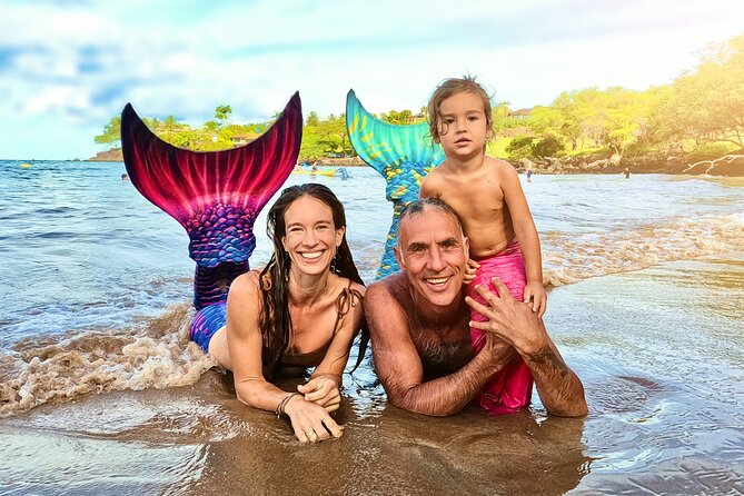 Mermaid Ocean Swimming Lesson in Maui - The free underwater digital photo package is the real souvenir