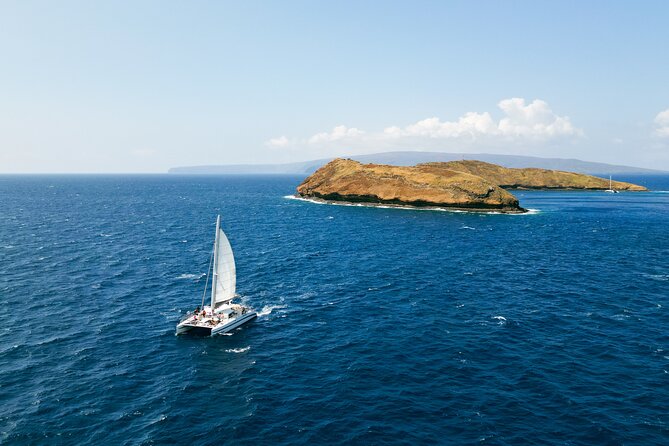 Molokini Snorkel and Performance Sail: Mā’alaea Harbor - Catamaran Performance Sail Comfort: Small Numbers, Big Ocean Views