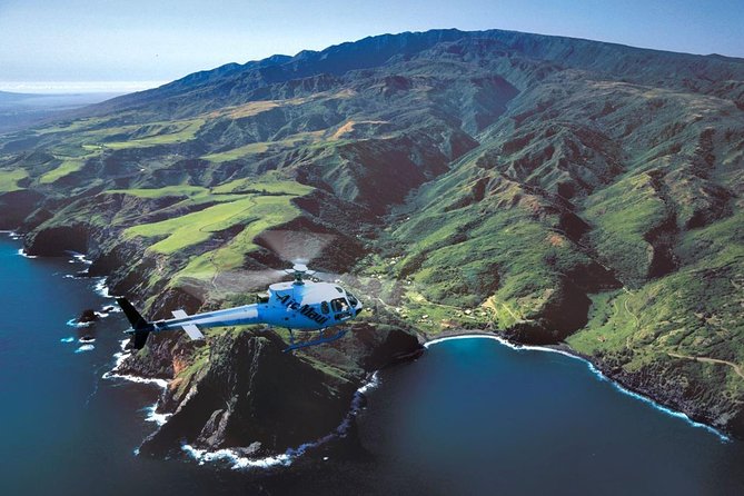 Oceanfront Landing 75-Minute Event Helicopter Tour - The ASTAR cabin: 180-degree views, shared seating, and photo reality