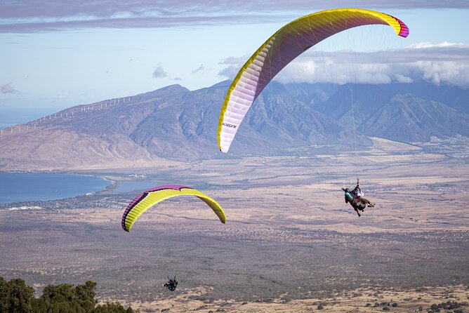 Paraglide Maui's 1K Tandem Paragliding Experience - Weather rules Maui hard: timing and what to plan around