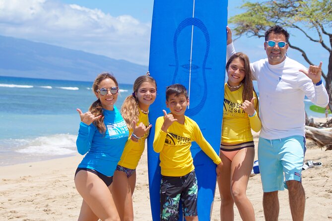 Private Surf Lesson for Group of 3-5 Near Lahaina - Key things to know before you grab a board