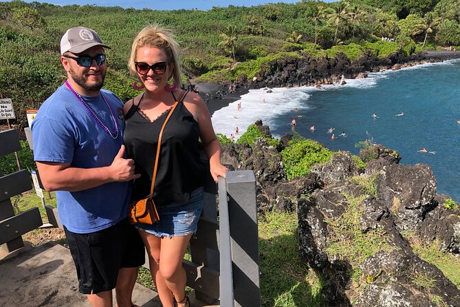 Private Unique Road to Hana Adventure - The Black Sand Beach Stop at Wai‘anapanapa: Lava Tube + Shore Walk