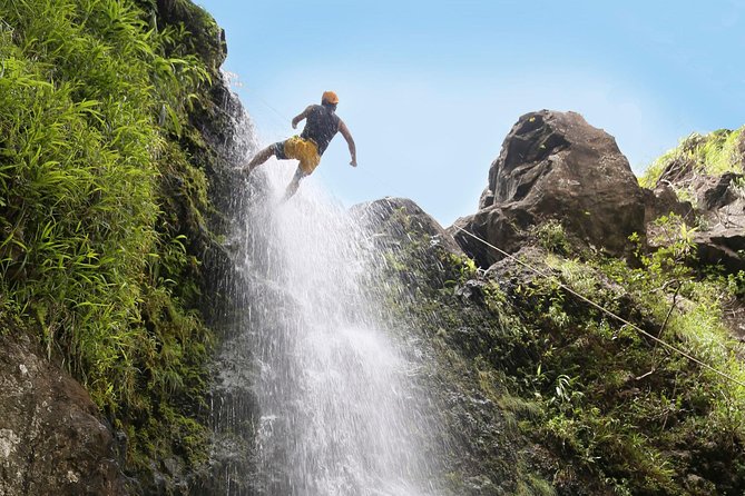 Rappel Maui Waterfalls and Rainforest Cliffs - Garden of Eden Arboretum: an easy start before you hit the ropes