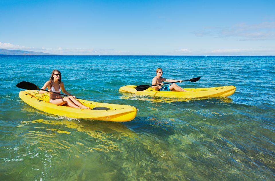 South Maui: Premium Turtle Town Kayak and Snorkel Tour - Where you’ll snorkel: Turtle Town chances without the long boat day