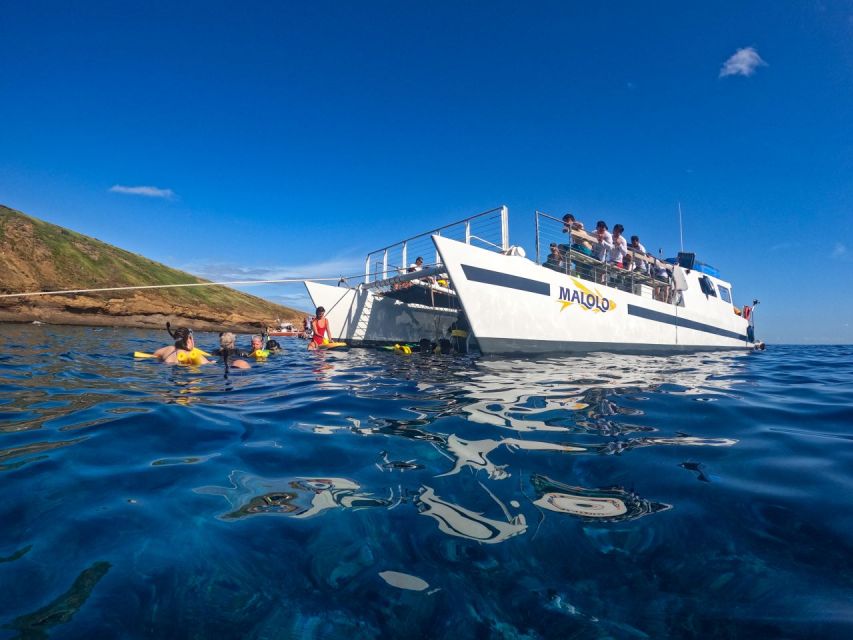 South Maui: Snorkel to Coral Gardens or Molokini Crater - On-Deck Food and Drinks During the Return