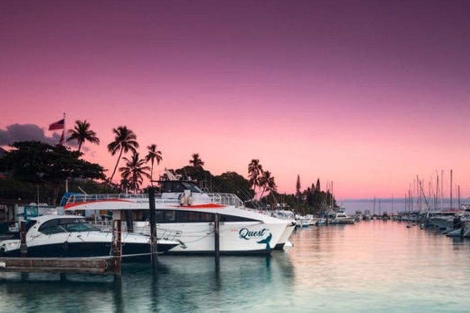 South Maui: Sunset Cruise with 4-Course Dinner and Drinks - A Catamaran Sunset With a Four-Course Dinner Plan