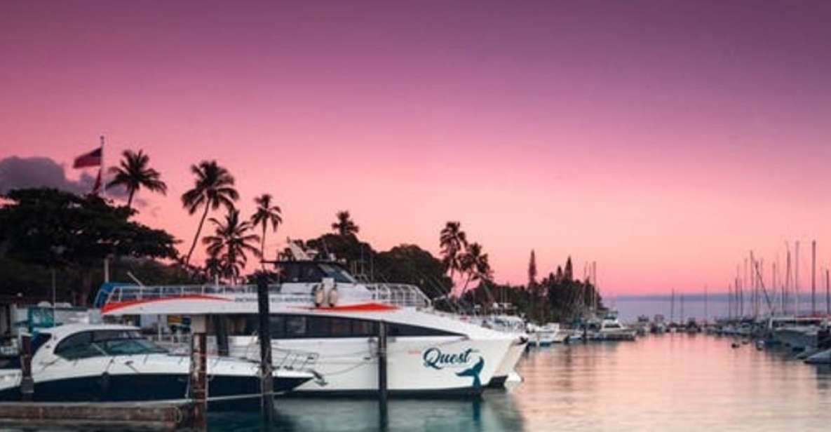 South Maui: Sunset Cruise with 4-Course Dinner and Drinks - The Evening Flow: Cruise Out, Then Maalaea