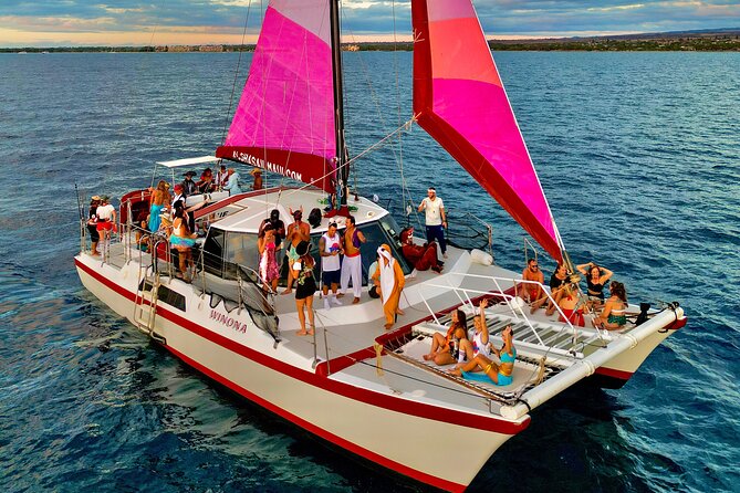 Sunset Sailing on a Floating Tiki Bar Charming Hawaiian Catamaran - Snacks and Appetizers: Pu Pu Style, and What to Expect
